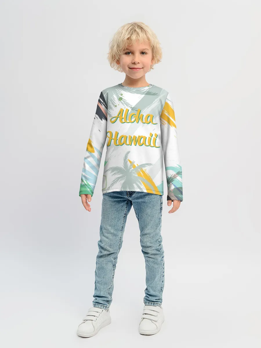 Детский лонгслив / Aloha Hawaii