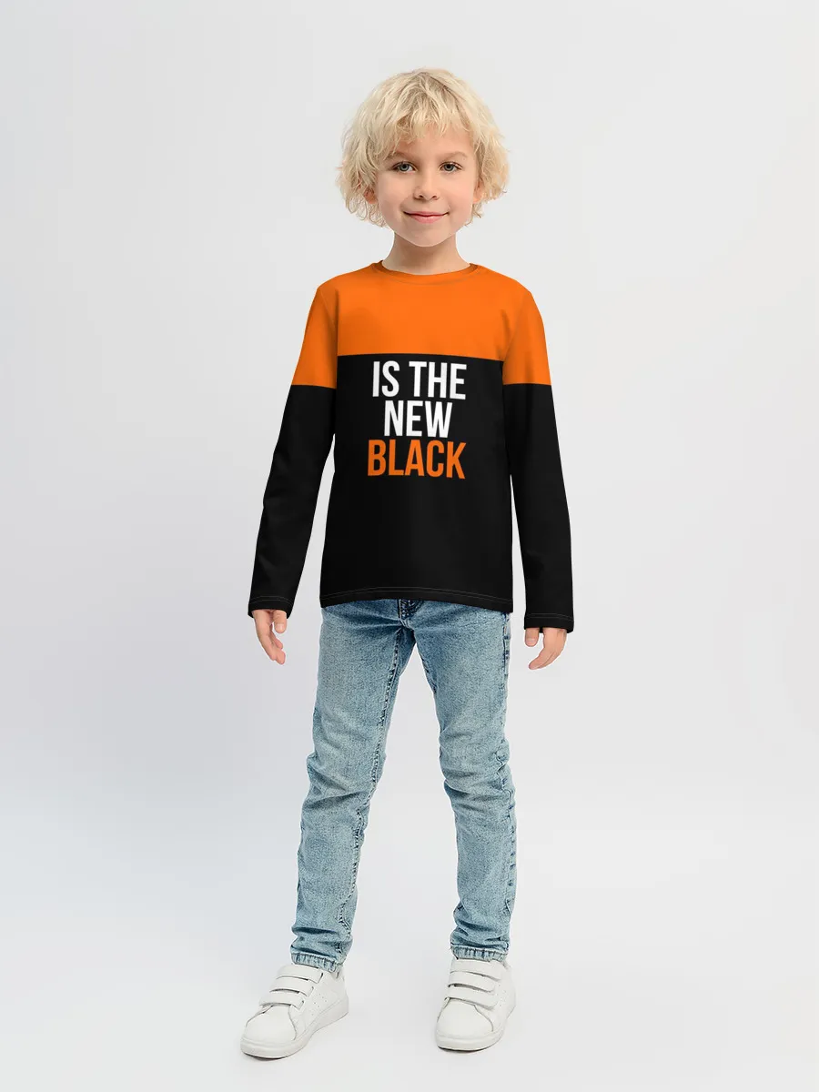 Детский лонгслив / ORANGE IS THE NEW BLACK
