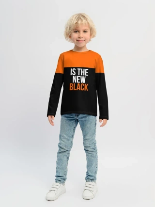 Детский лонгслив / ORANGE IS THE NEW BLACK