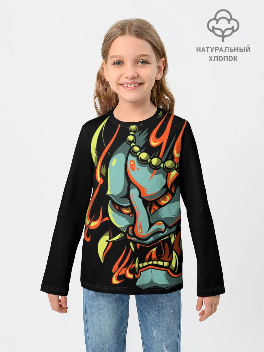 Детский лонгслив / Демон Они