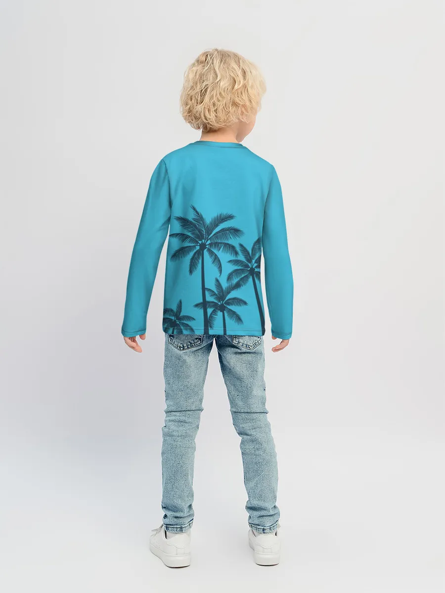 Детский лонгслив / Good vibes only