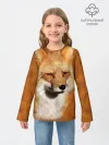 Детский лонгслив / Лисичка