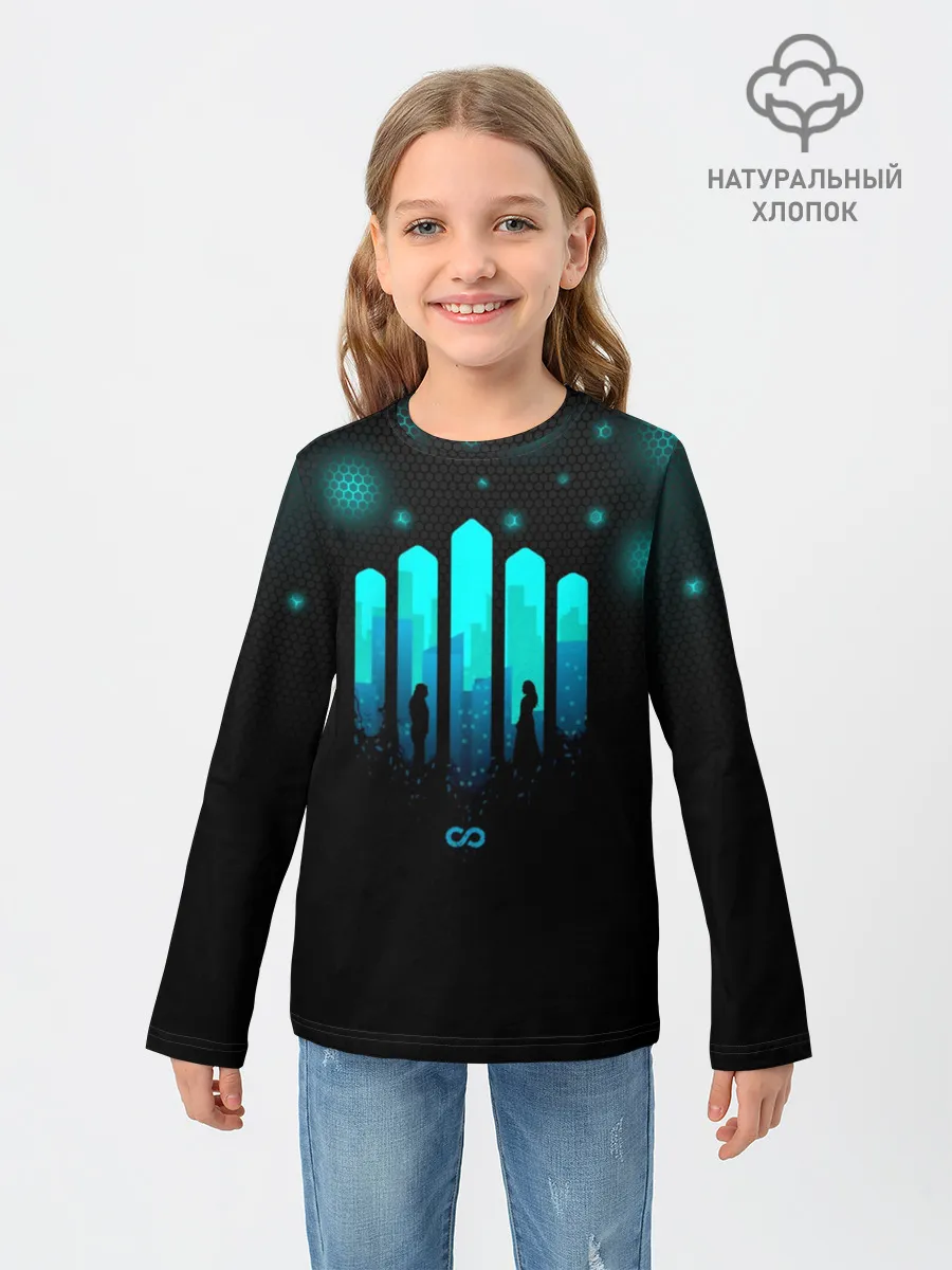 Детский лонгслив / The 100