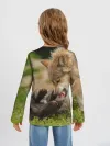 Детский лонгслив / Волки