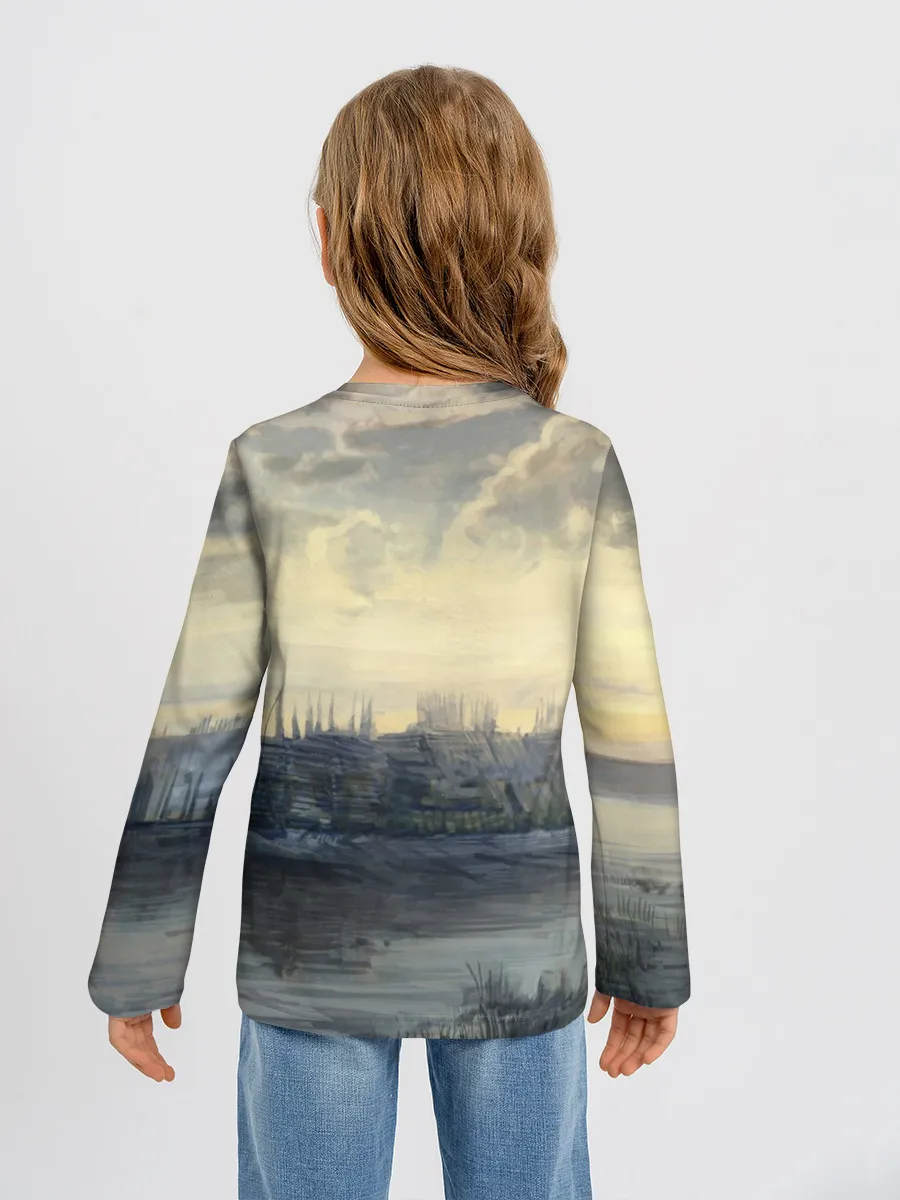 Детский лонгслив / The Witcher 3: Wild Hunt