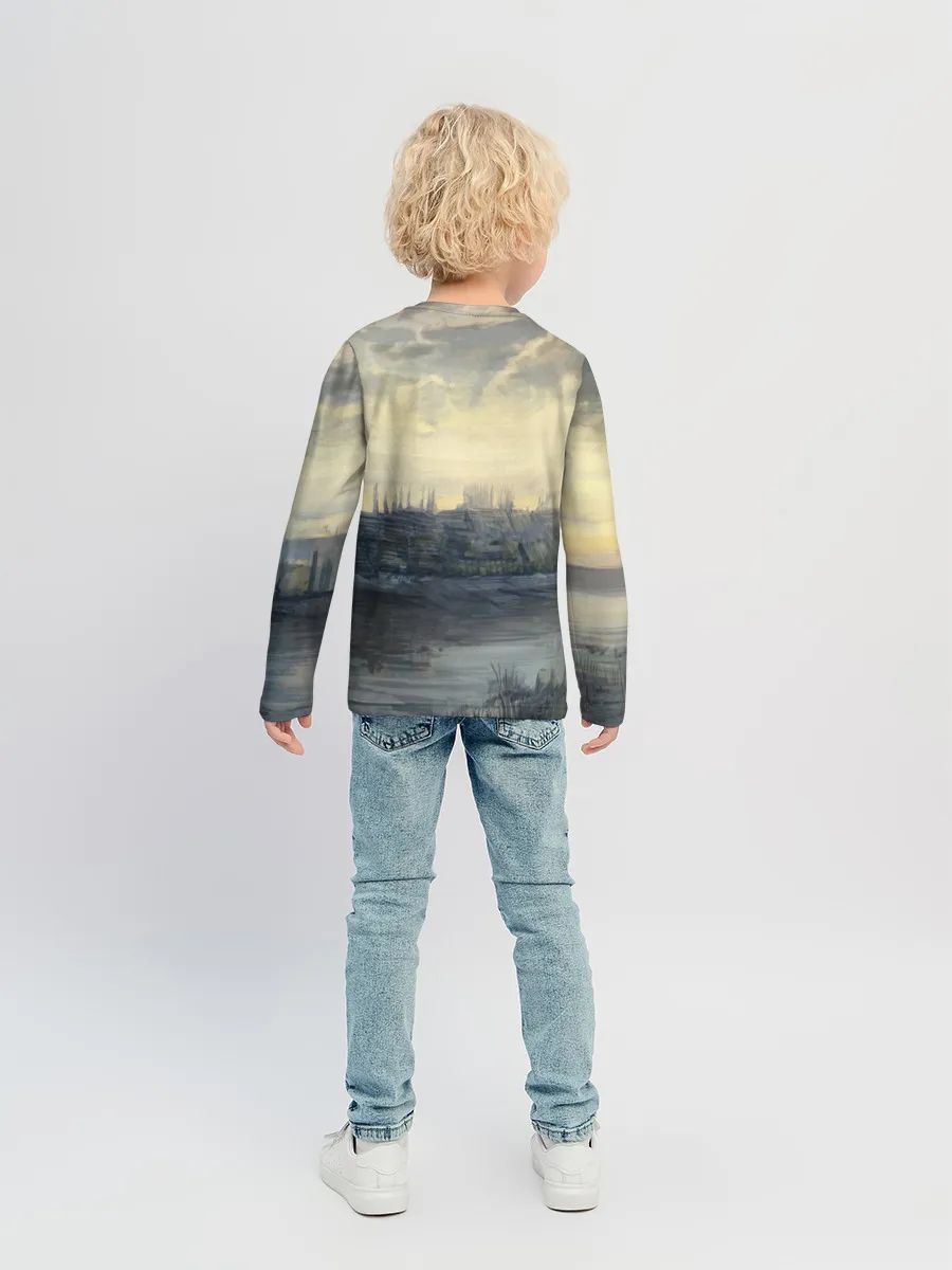 Детский лонгслив / The Witcher 3: Wild Hunt