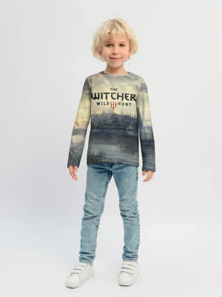 Детский лонгслив / The Witcher 3: Wild Hunt