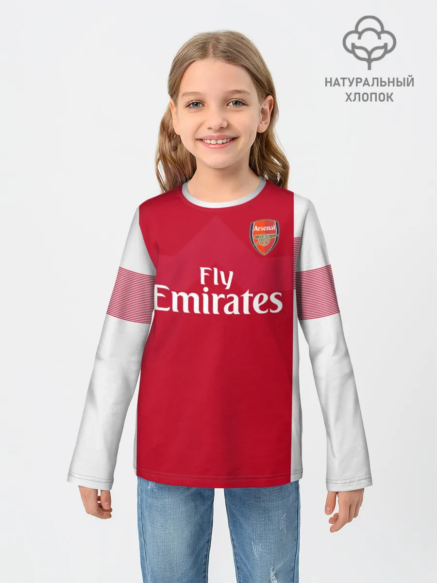 Детский лонгслив / Ozil home 18-19