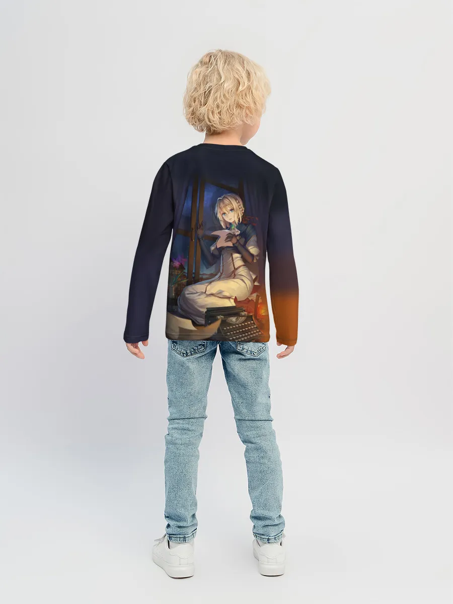 Детский лонгслив / Violet Evergarden