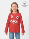 Детский лонгслив / Красная панда