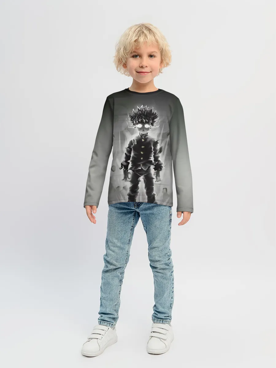 Детский лонгслив / Mob Psycho