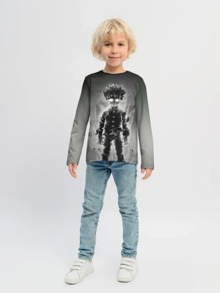 Детский лонгслив / Mob Psycho