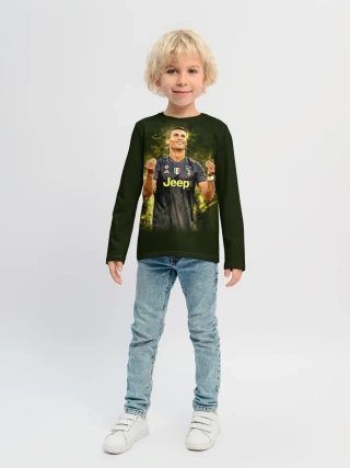 Детский лонгслив / RONALDO JUVE SPORT