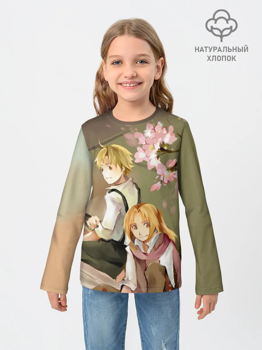 Детский лонгслив / Стальной алхимик