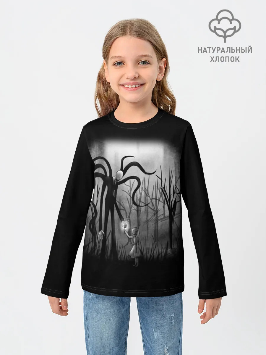 Детский лонгслив / Slenderman
