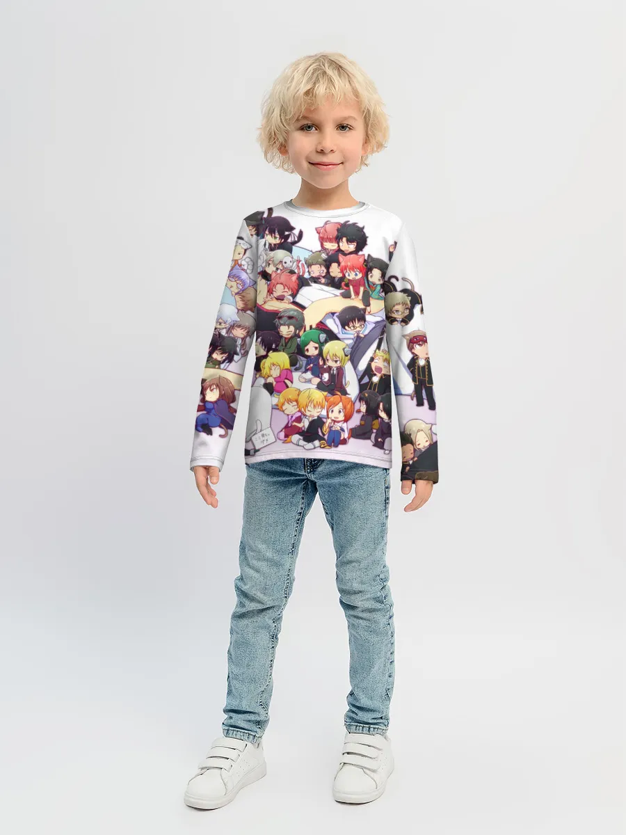 Детский лонгслив / Full Gintama