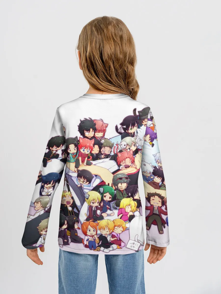 Детский лонгслив / Full Gintama