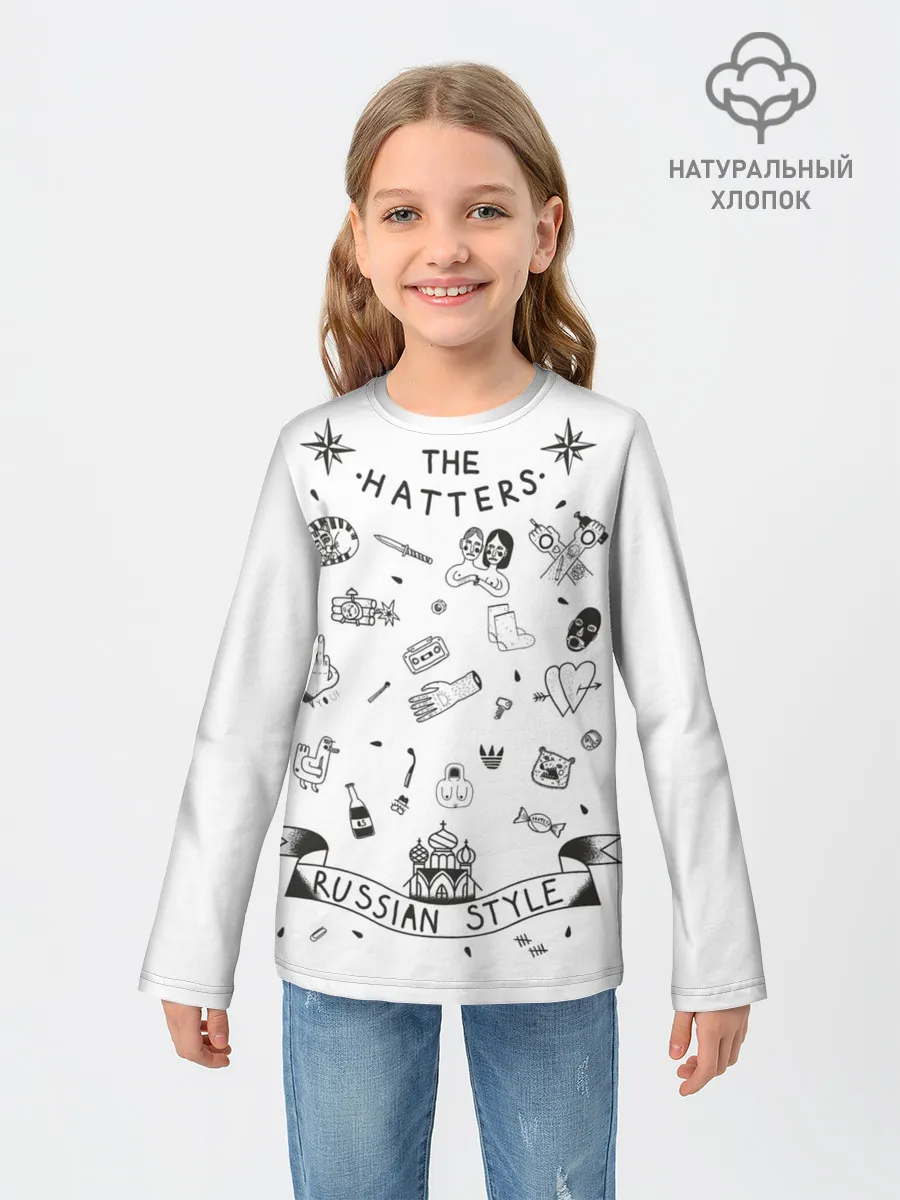 Детский лонгслив / Russian style