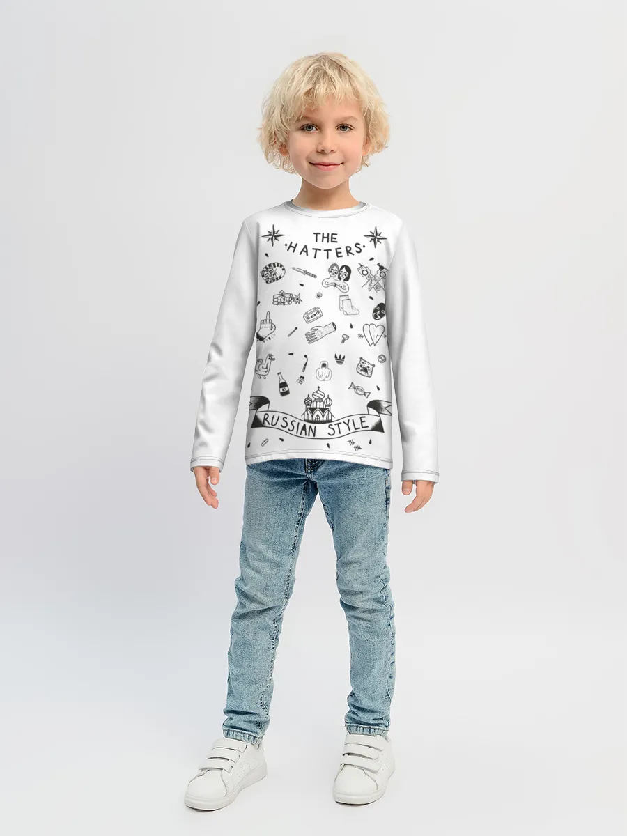 Детский лонгслив / Russian style