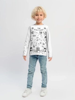 Детский лонгслив / Russian style