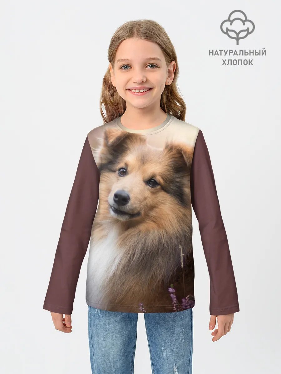 Детский лонгслив / Шелти