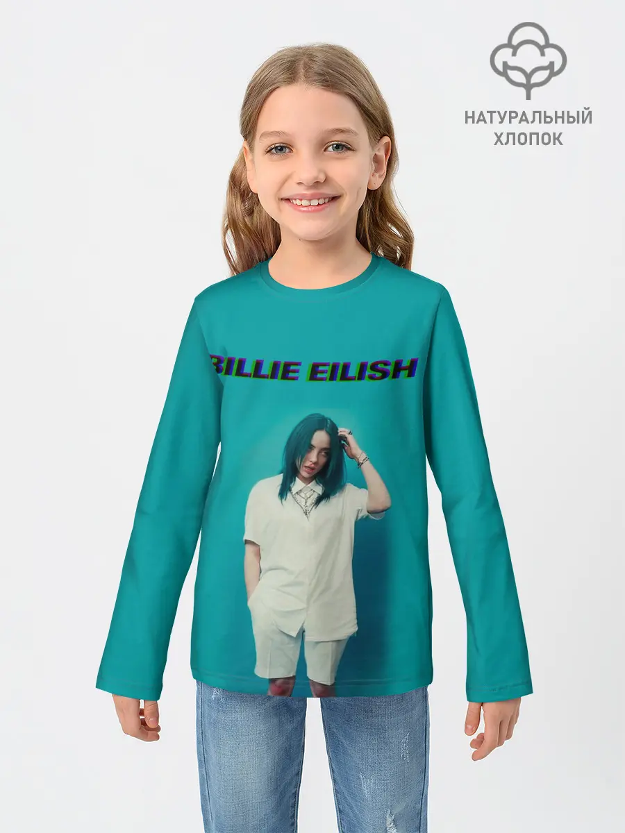 Детский лонгслив / Billie Eilish