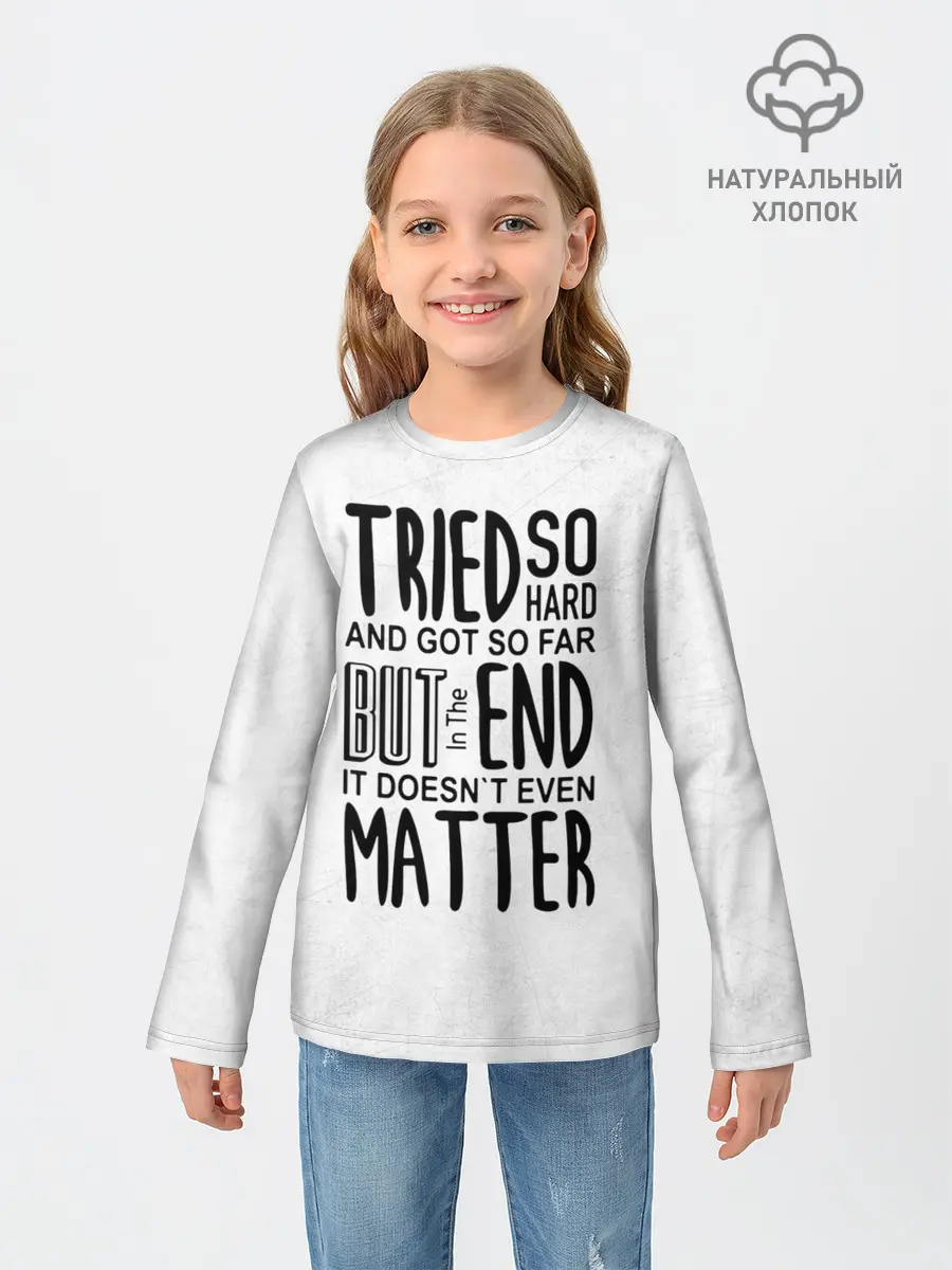 Детский лонгслив / Linkin Park - The end