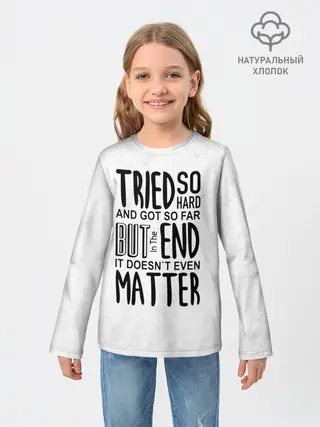 Детский лонгслив / Linkin Park - The end