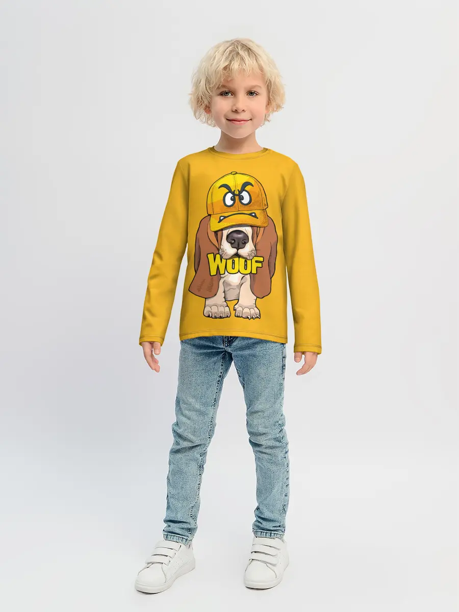 Детский лонгслив / Woof