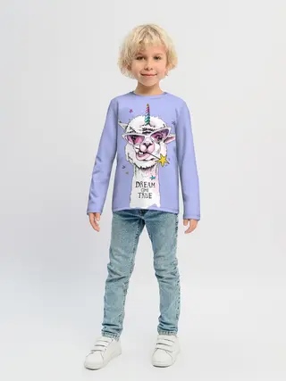 Детский лонгслив / Dream come true