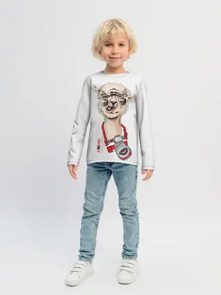 Детский лонгслив / #NoDrama