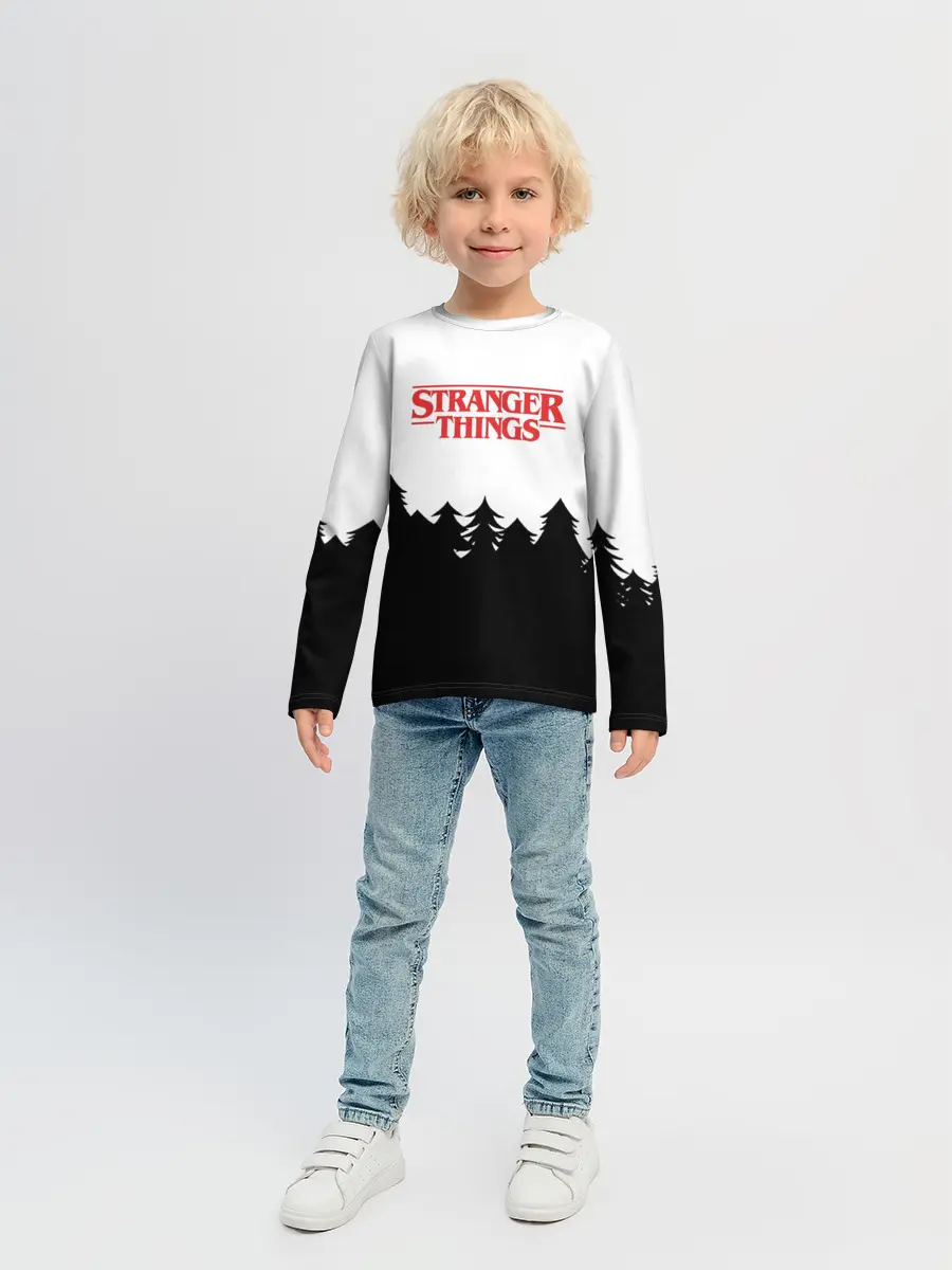 Детский лонгслив / STRANGER THINGS