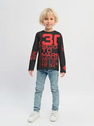 Детский лонгслив / 30 SECONDS TO MARS