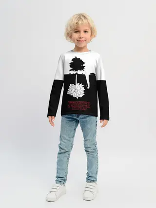 Детский лонгслив / STRANGER THINGS