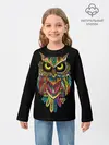 Детский лонгслив / Сова