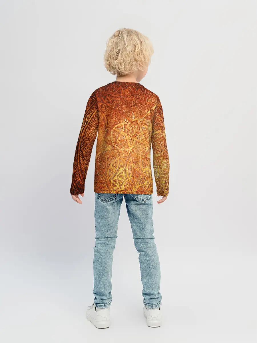 Детский лонгслив / Кельтские узоры