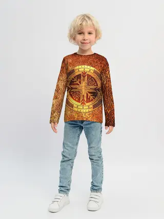 Детский лонгслив / Кельтские узоры