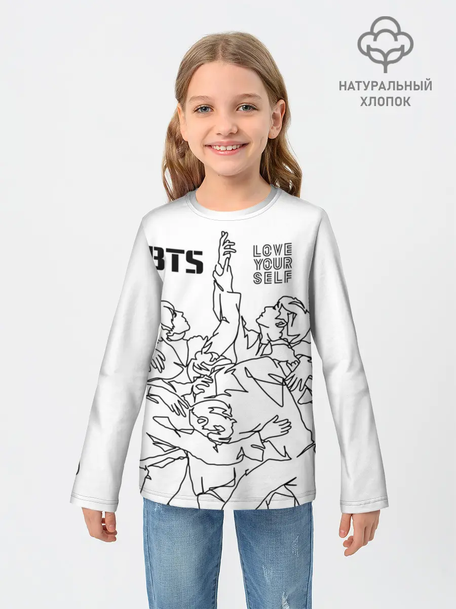 Детский лонгслив / BTS