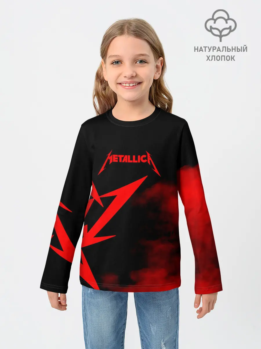 Детский лонгслив / Metallica