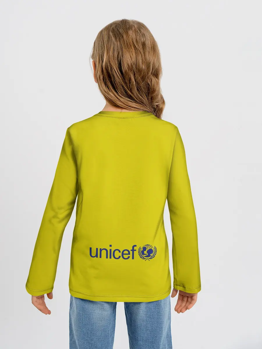 Детский лонгслив / Barcelona third 19-20