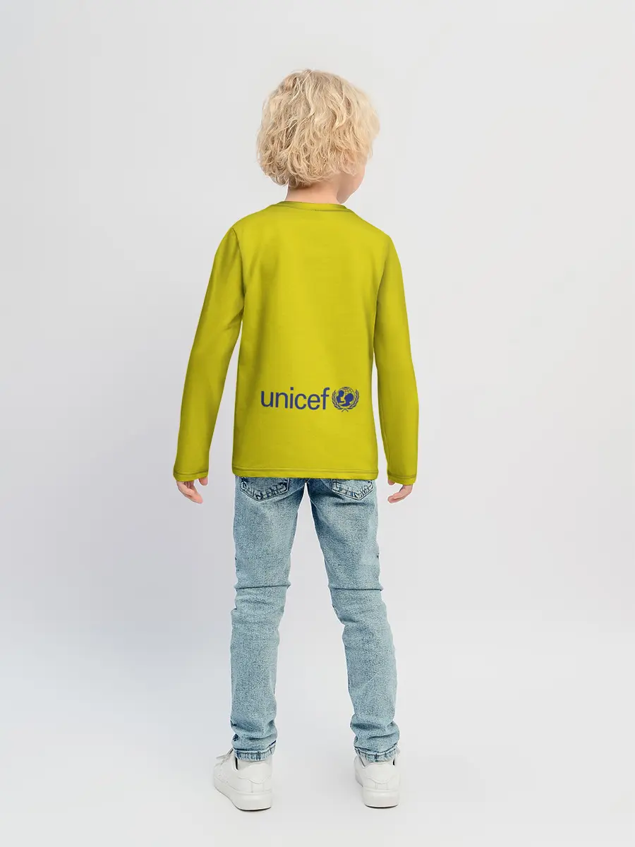 Детский лонгслив / Barcelona third 19-20