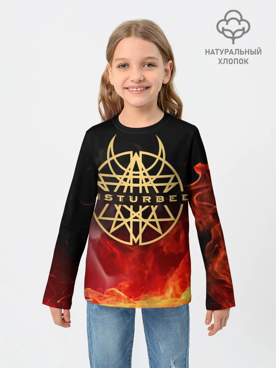 Детский лонгслив / Disturbed