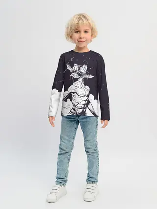 Детский лонгслив / Демогоргон