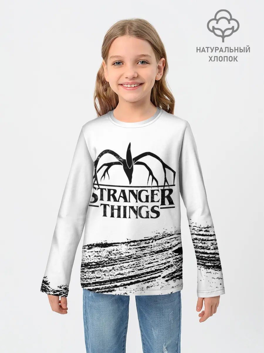 Детский лонгслив / STRANGER THINGS