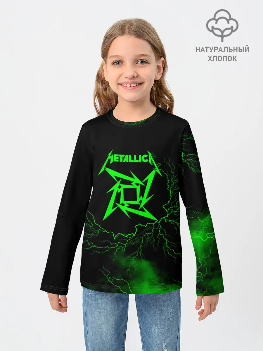 Детский лонгслив / Metallica