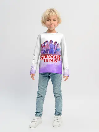 Детский лонгслив / ОЧЕНЬ СТРАННЫЕ ДЕЛА