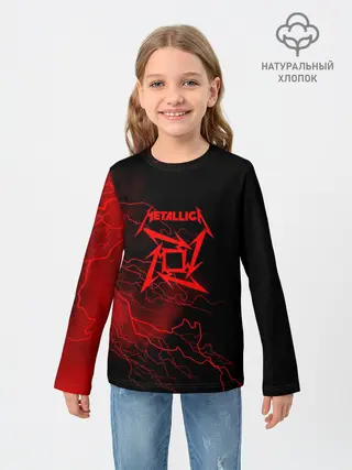 Детский лонгслив / Metallica