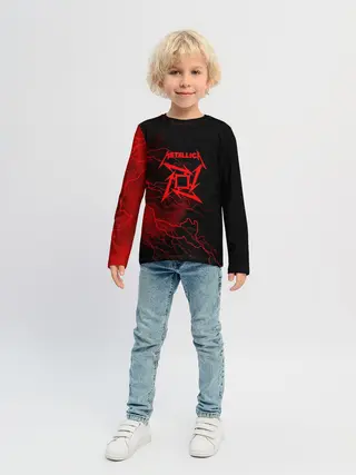 Детский лонгслив / Metallica