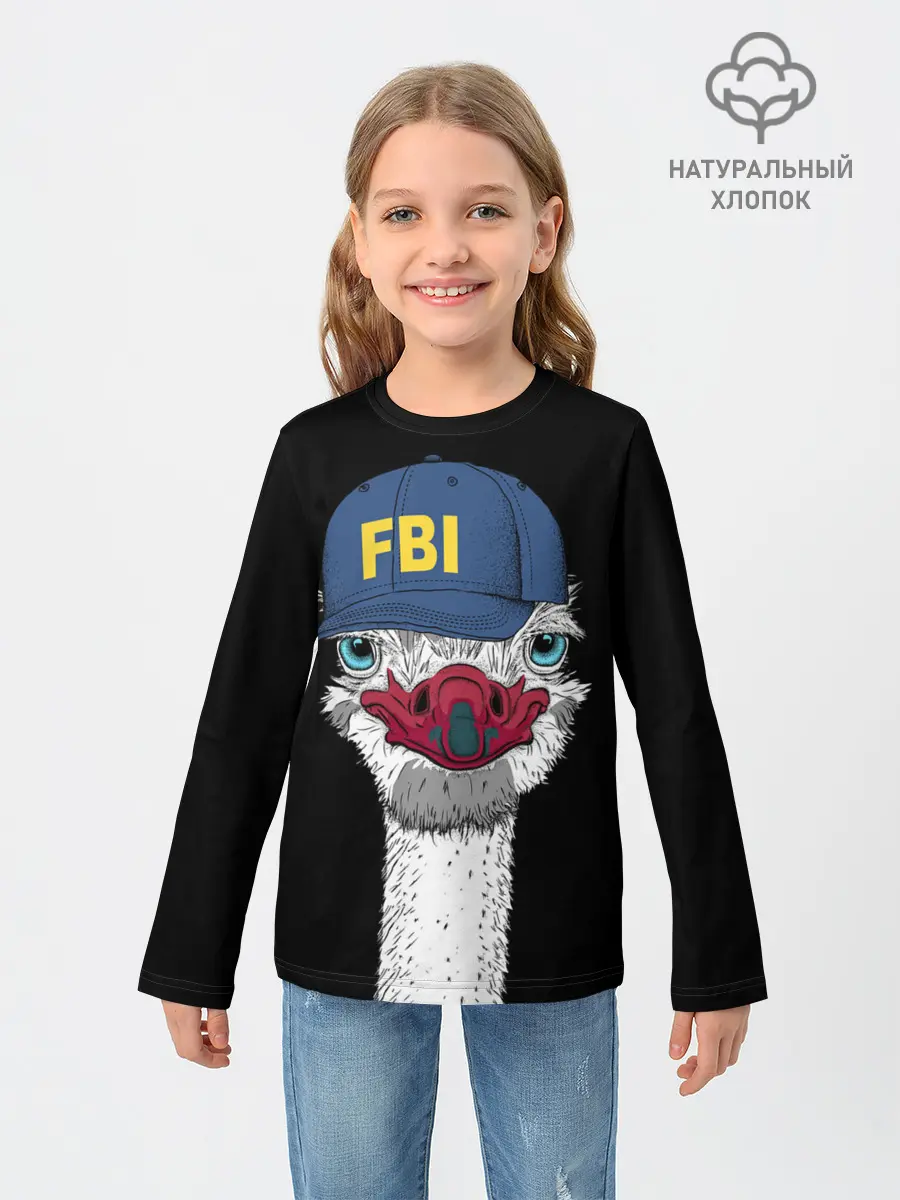 Детский лонгслив / FBI