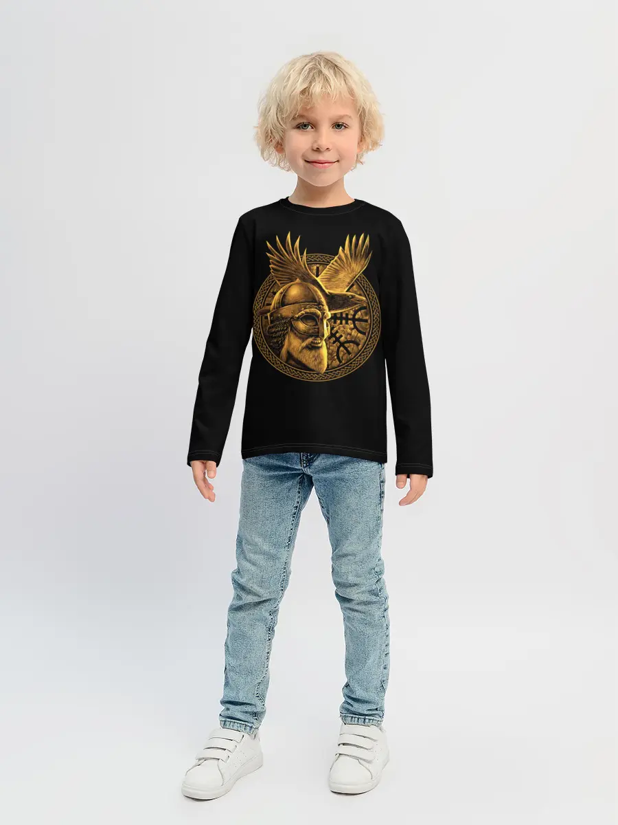 Детский лонгслив / Один